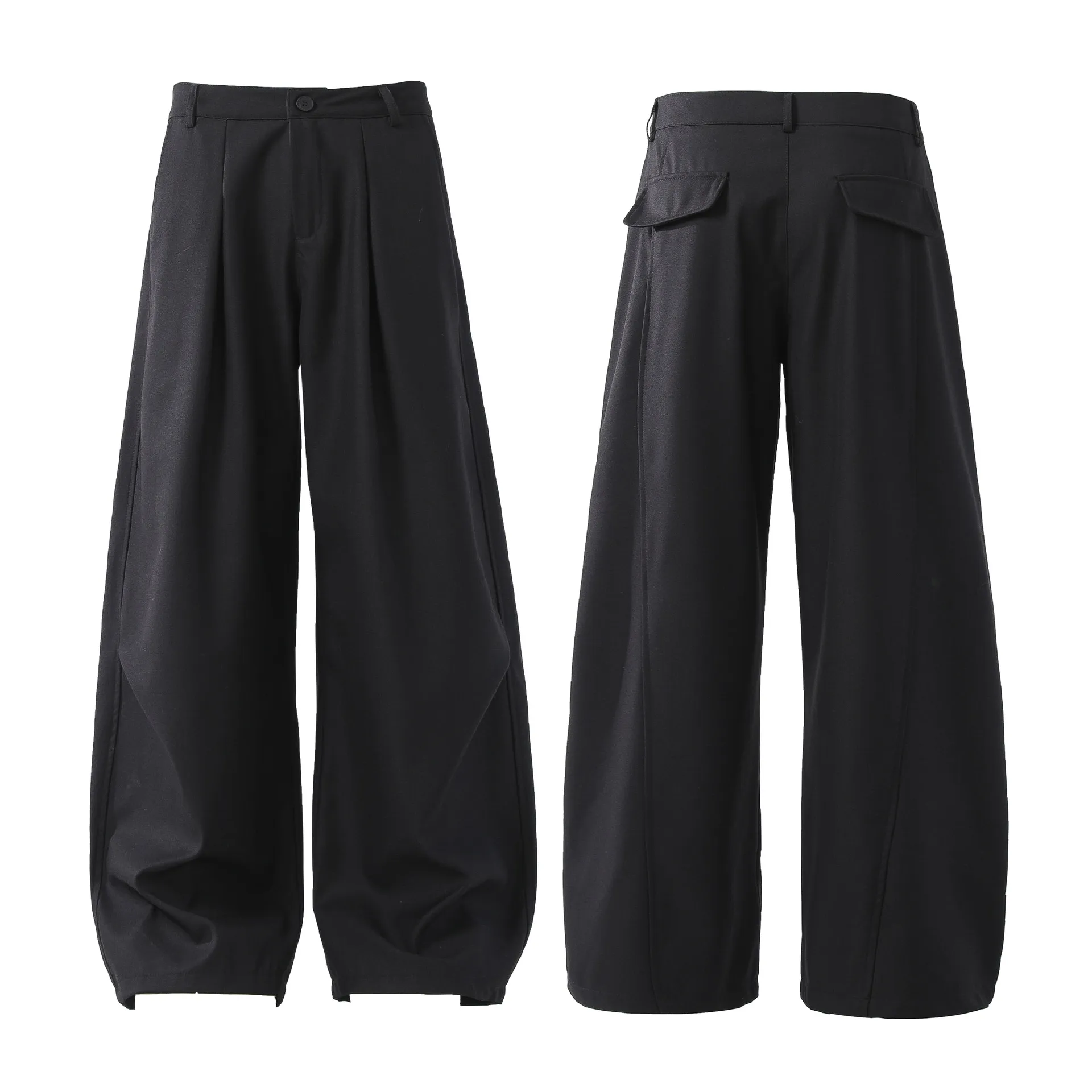 Jiayiku Men's  New American Retro Pendant Machete Dress Pants Men's And Women's Cleanfit Casual Pants display picture 13