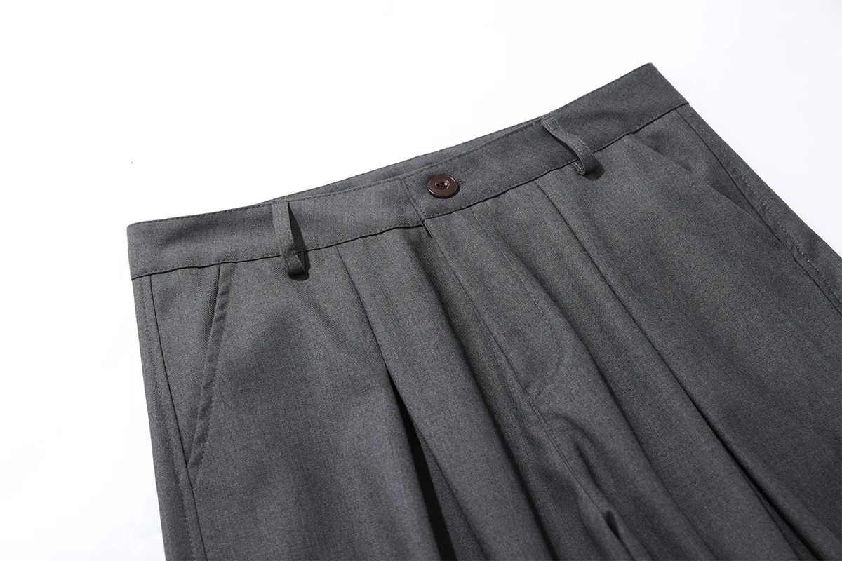 Jiayiku Men's  New American Retro Pendant Machete Dress Pants Men's And Women's Cleanfit Casual Pants display picture 14
