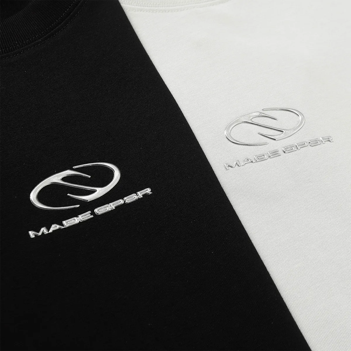 Jiayiku Men's  Summer New American Retro Fashion Brand Rivet Design Heavy Cotton Short-sleeved T-shirt display picture 8