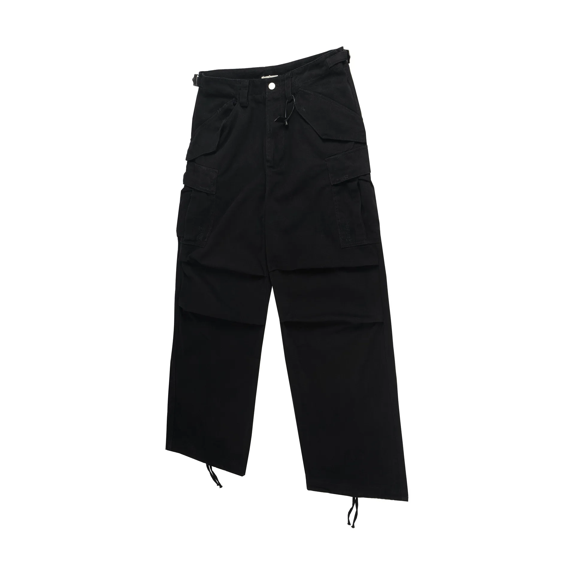 Jiayi Library Men's  Spring High Street American Retro Profile Baggy Overalls Loose Straight Casual Pants display picture 12