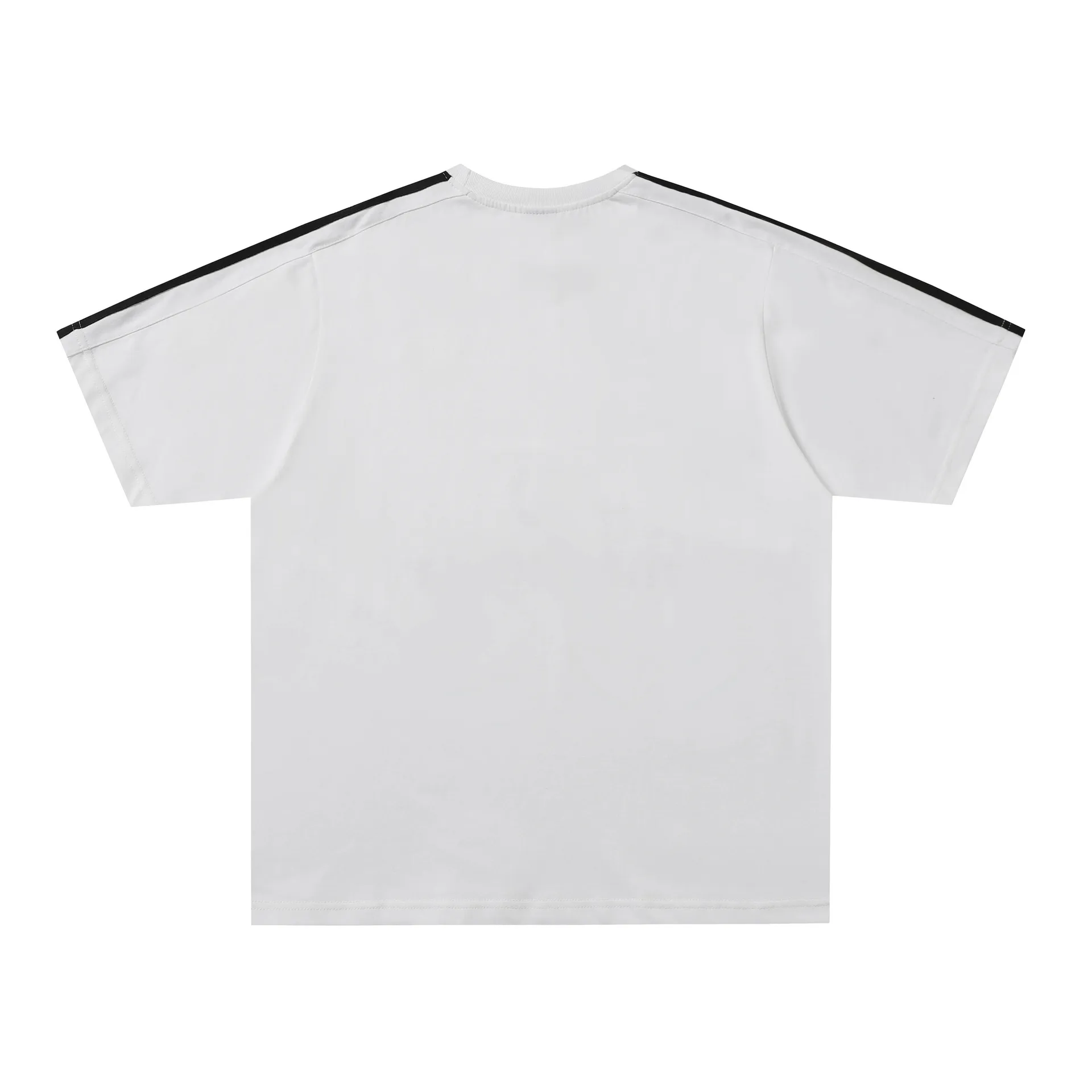 Jiayiku Men's  Summer New American Retro Sports Brand Heavy 280g Cotton T-shirt Short Sleeve Men display picture 4