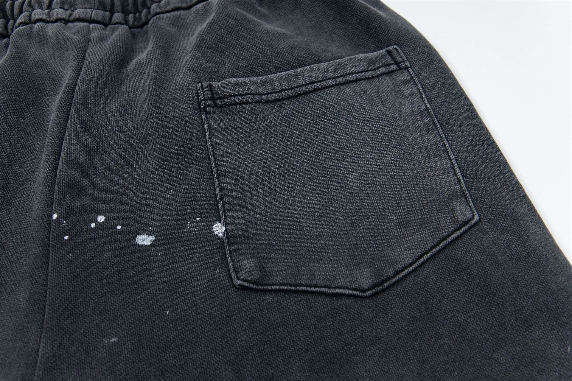 Jiayi Library Men's  New Arrival Waste Earth Style American Style Retro Hole-Rapped Washed Pants Hangling Sense Straight Casual Pants display picture 18