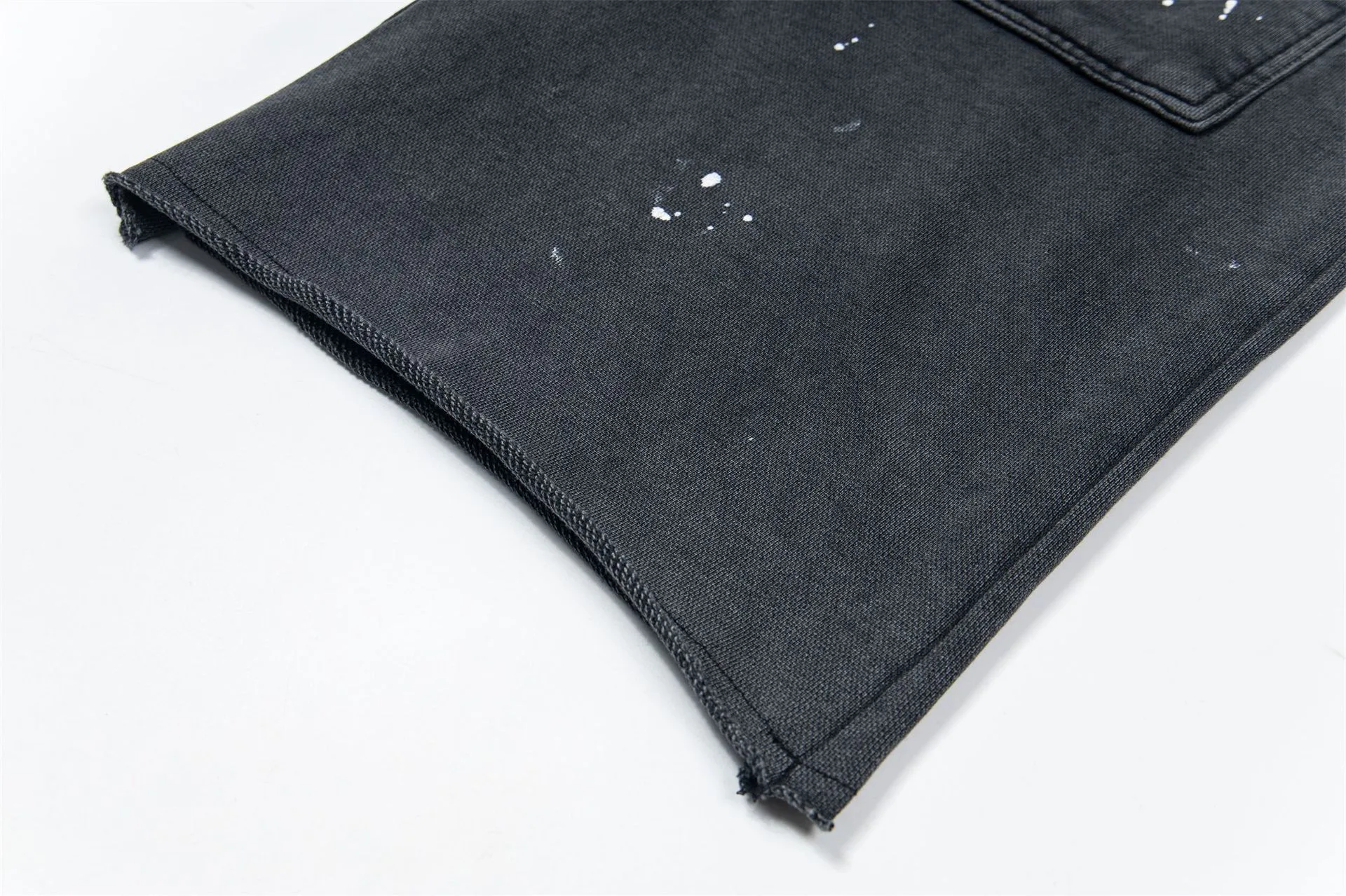 Jiayi Library Men's  New Arrival Waste Earth Style American Style Retro Hole-Rapped Washed Pants Hangling Sense Straight Casual Pants display picture 21