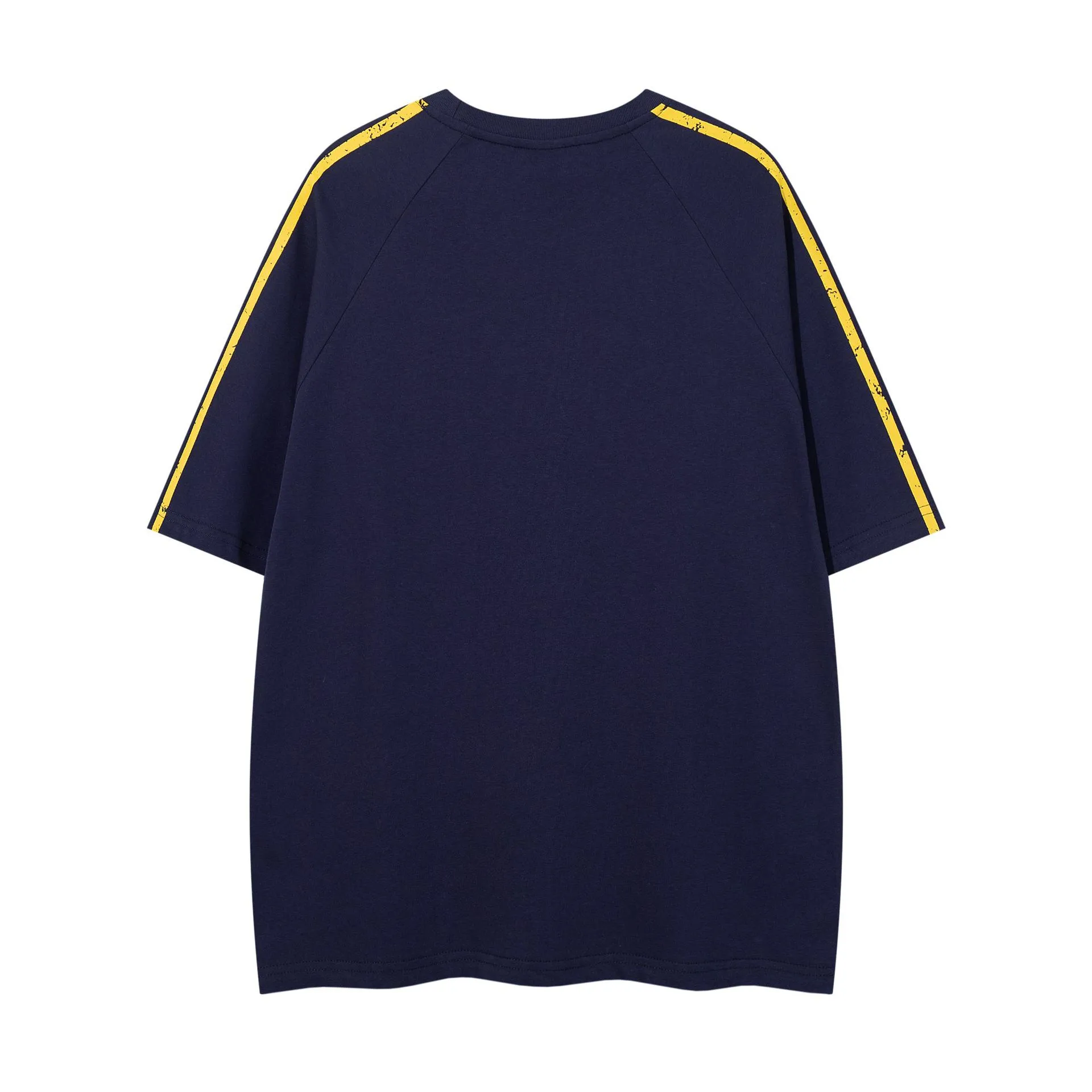 Jiayiku Men's  Summer New American Retro Fashion Brand Tee Culture Shirt Letter Printing Short-sleeved T-shirt display picture 6