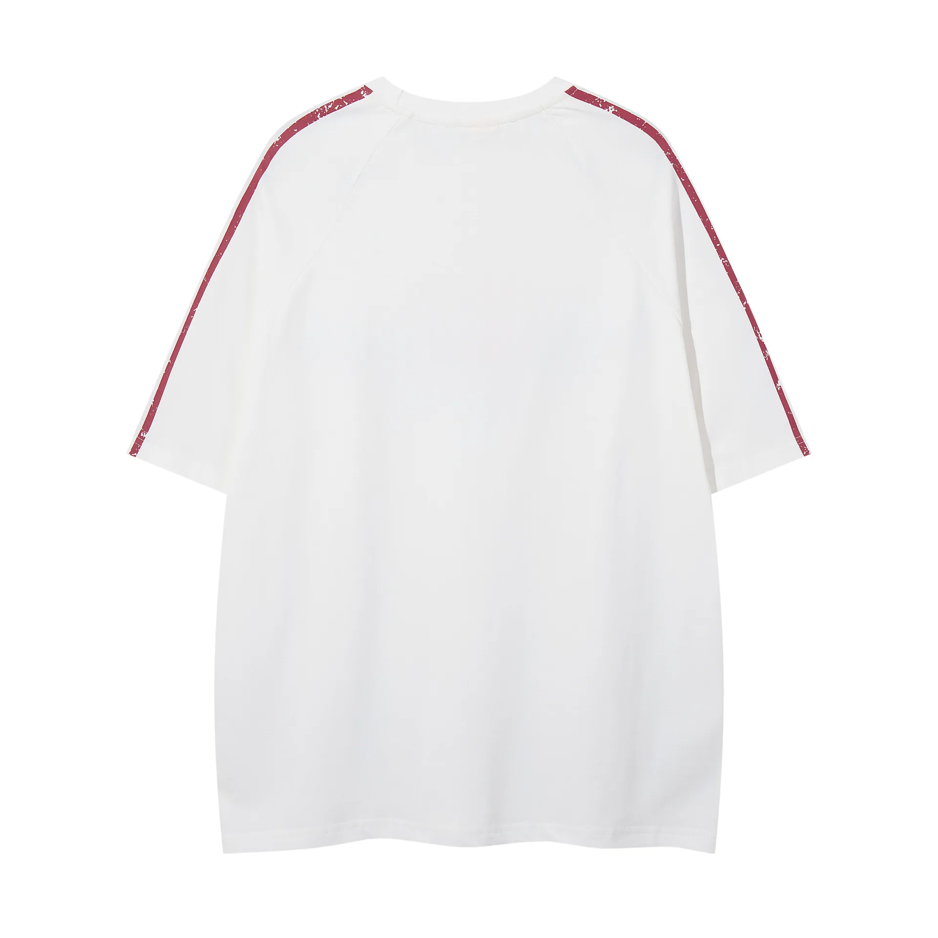 Jiayiku Men's  Summer New American Retro Fashion Brand Tee Culture Shirt Letter Printing Short-sleeved T-shirt display picture 8