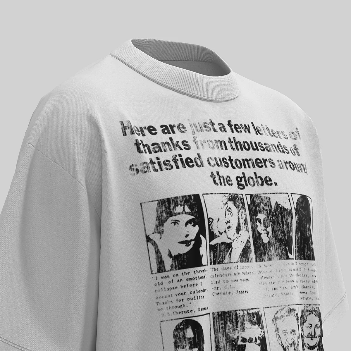 Jiayiku Men's  Summer American Street Hip Hop Fashion Brand Tee Culture Shirt Creative Character Printed T-shirt Men display picture 17