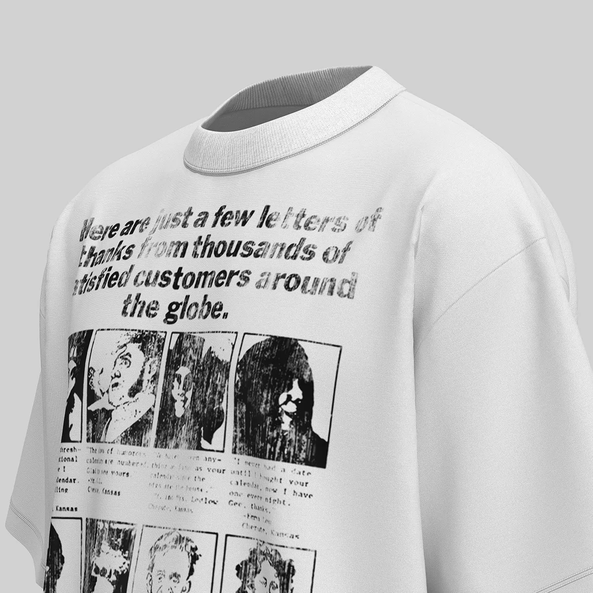Jiayiku Men's  Summer American Street Hip Hop Fashion Brand Tee Culture Shirt Creative Character Printed T-shirt Men display picture 18