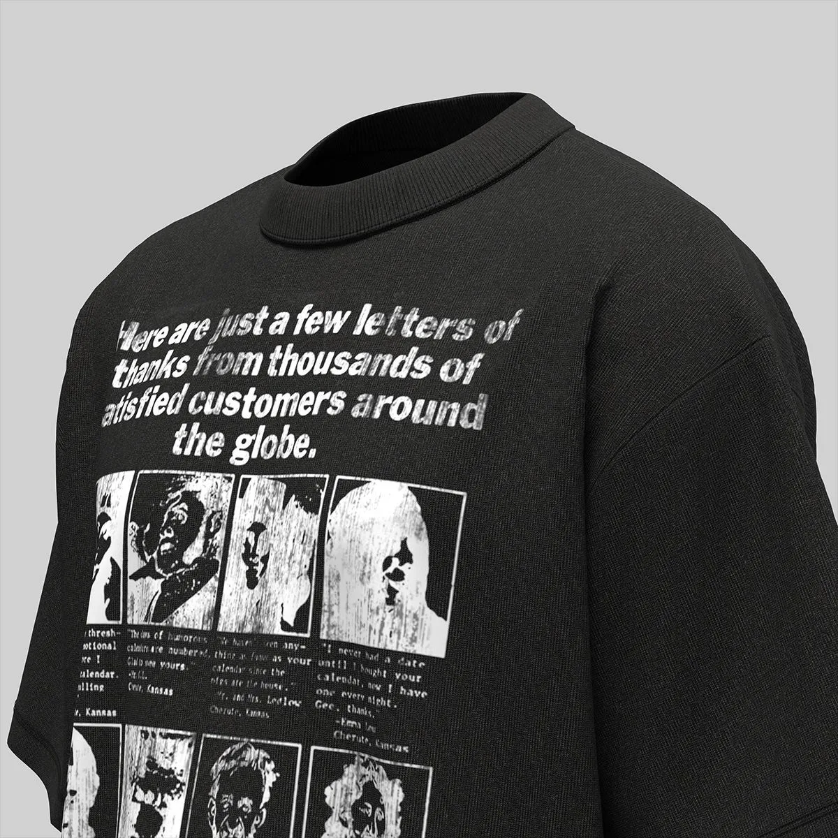 Jiayiku Men's  Summer American Street Hip Hop Fashion Brand Tee Culture Shirt Creative Character Printed T-shirt Men display picture 22