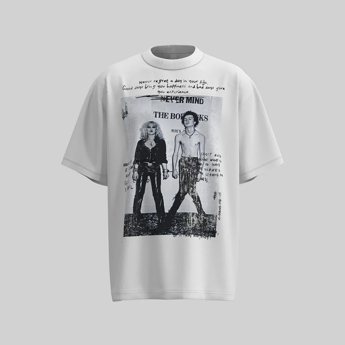 Jiayiku Men's  Summer New American Street Fashion Brand Washed Tee T-shirt Character Printed T-shirt For Men display picture 12