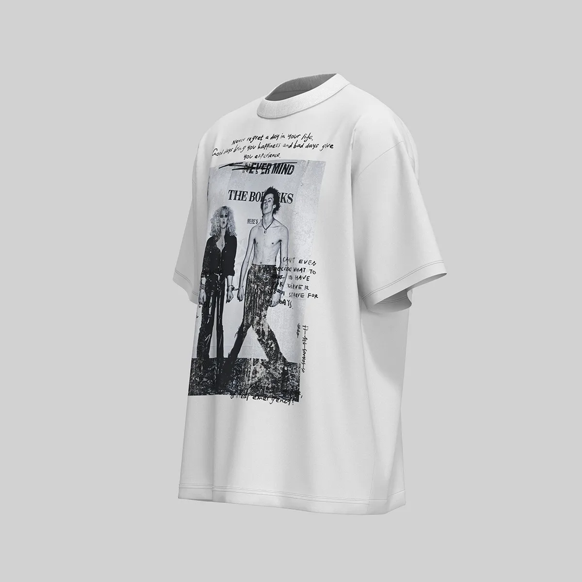 Jiayiku Men's  Summer New American Street Fashion Brand Washed Tee T-shirt Character Printed T-shirt For Men display picture 13