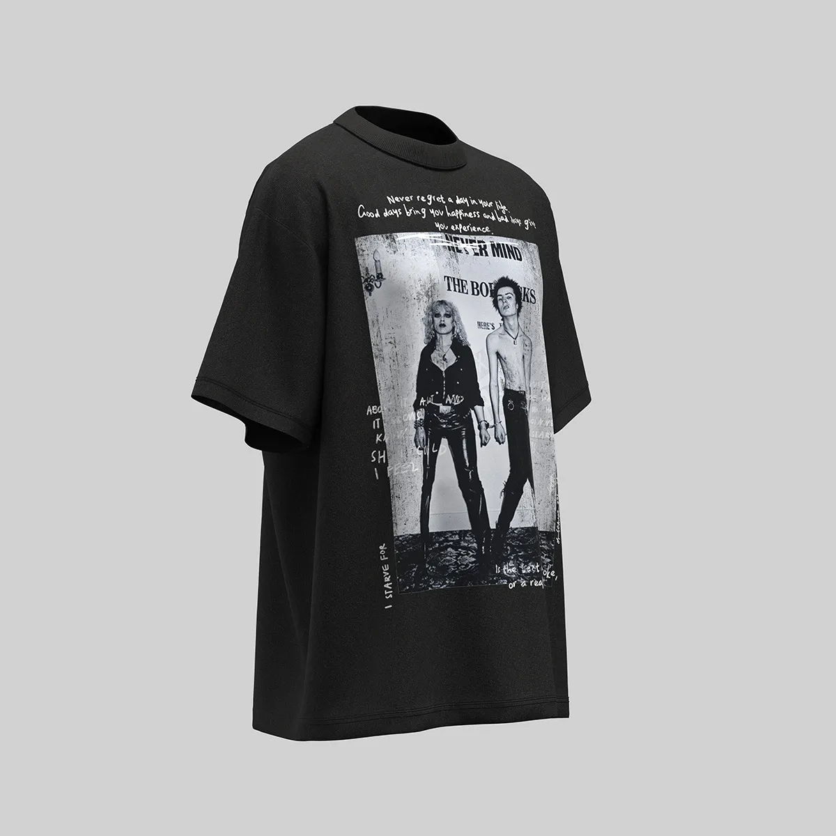 Jiayiku Men's  Summer New American Street Fashion Brand Washed Tee T-shirt Character Printed T-shirt For Men display picture 17