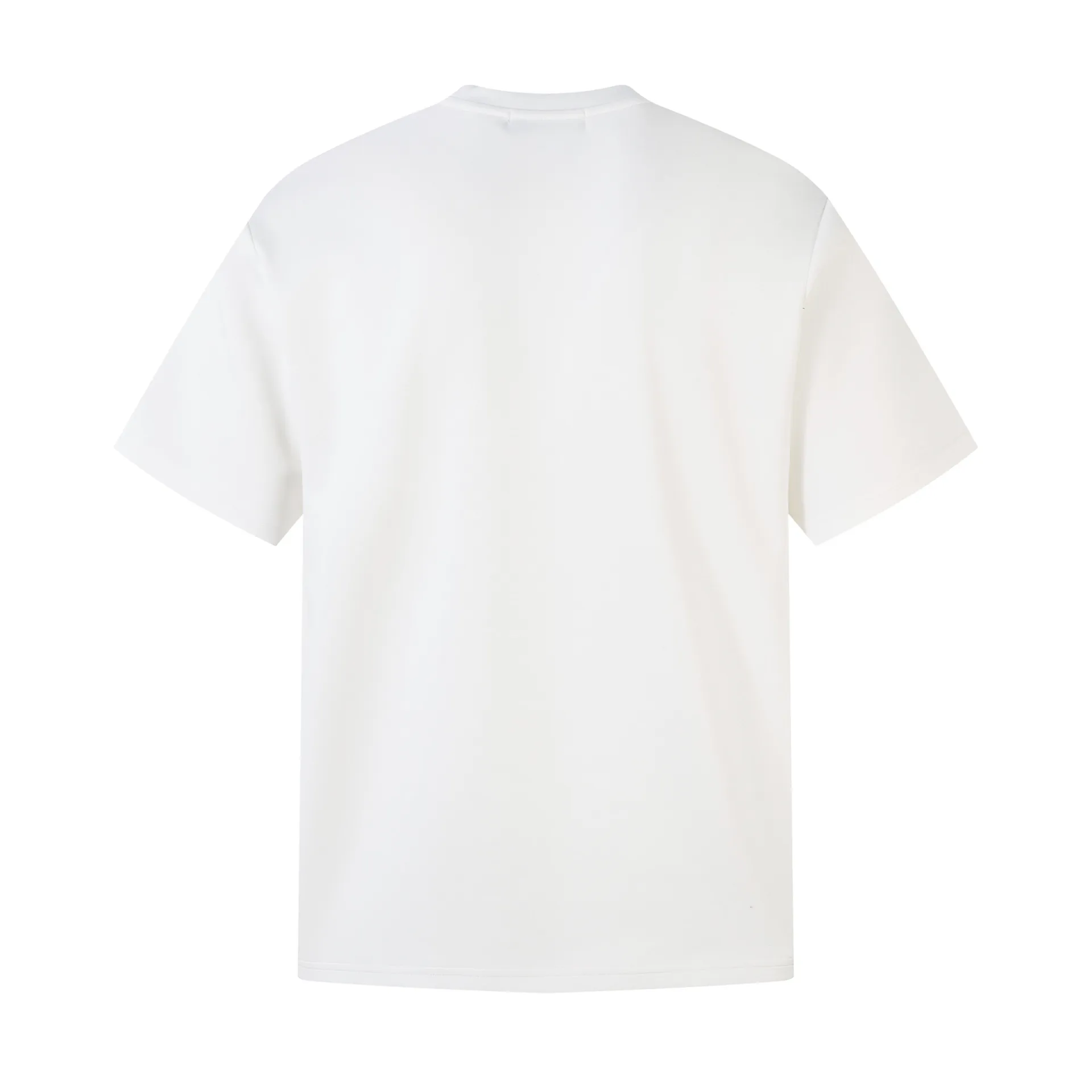Jiayiku Men's  Summer New American Street Fashion Brand Rivet Design Solid Color All-match Short-sleeved T-shirt For Men display picture 4