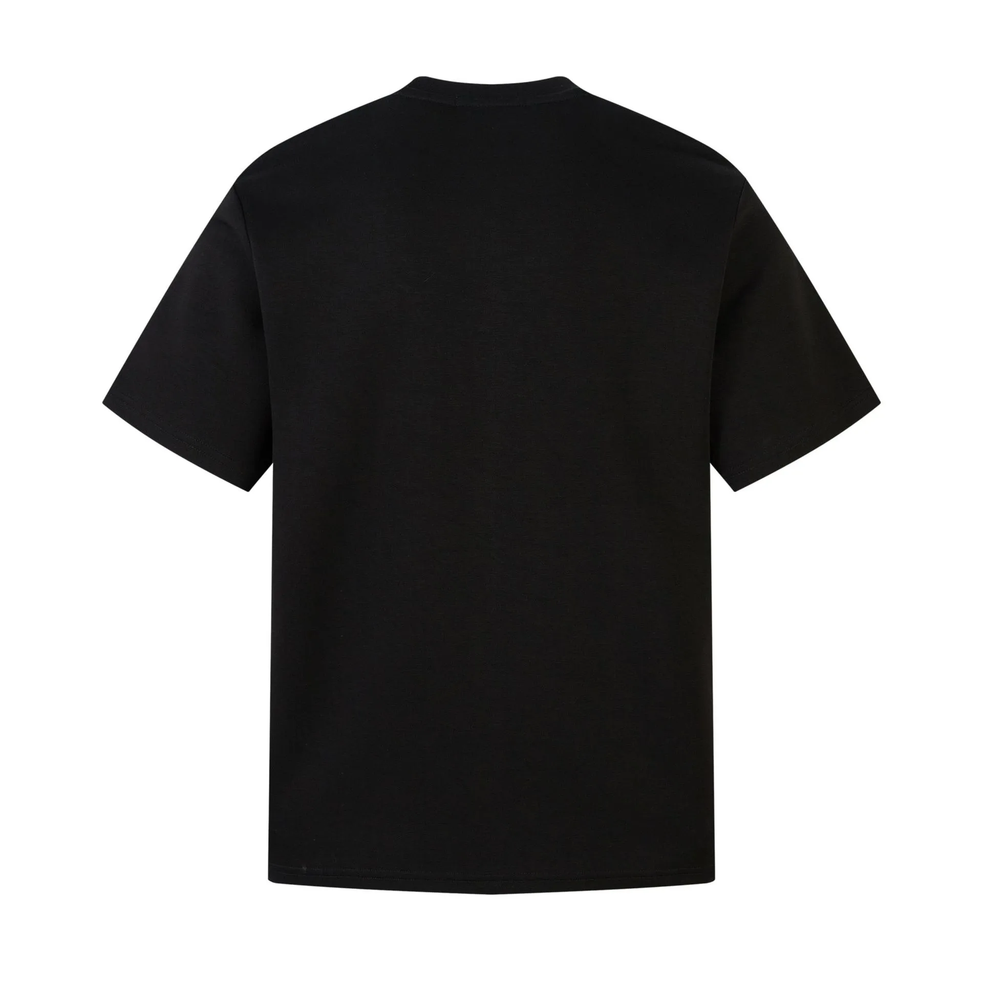 Jiayiku Men's  Summer New American Street Fashion Brand Rivet Design Solid Color All-match Short-sleeved T-shirt For Men display picture 6