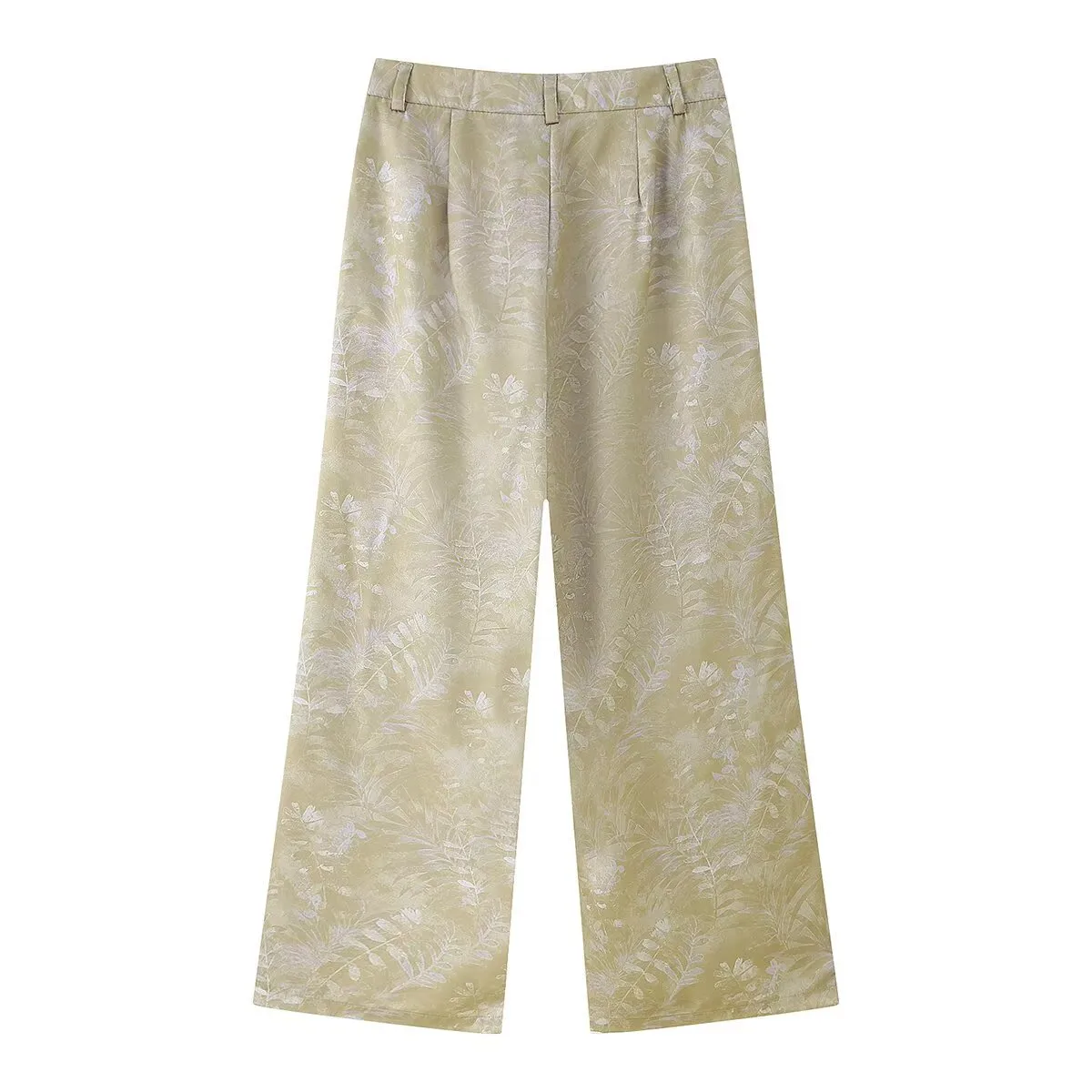 European Style Beaded Embroidered Waist-Cinching Top With Pants Set Fashionable Casual Outfit For Women Without Sleeves display picture 5