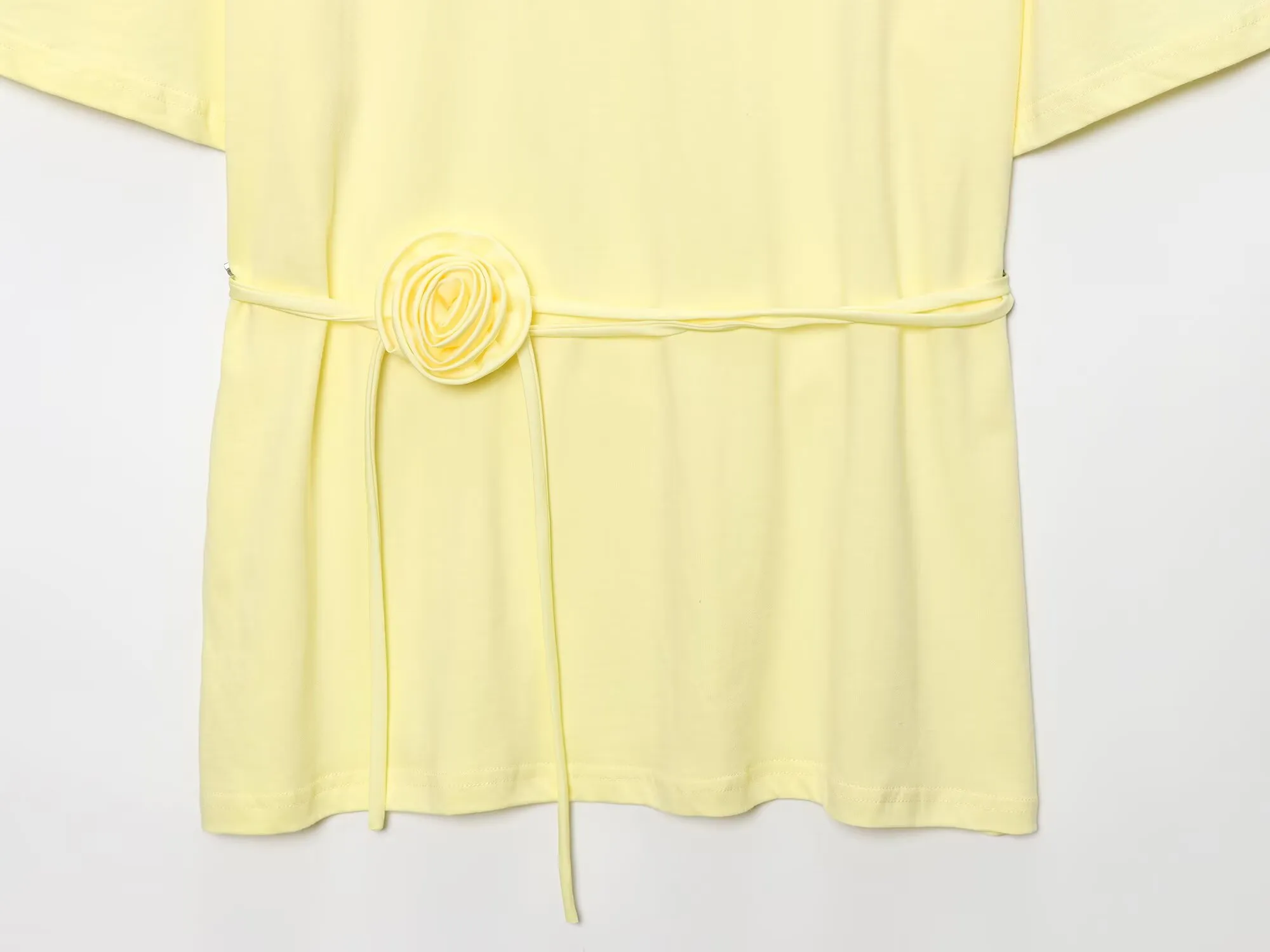 Ladies Basic Floral Pattern T-shirt Fashionable Casual Wear Polyester Fabric Round Neck Short Sleeve Comfortable Summer Top display picture 12