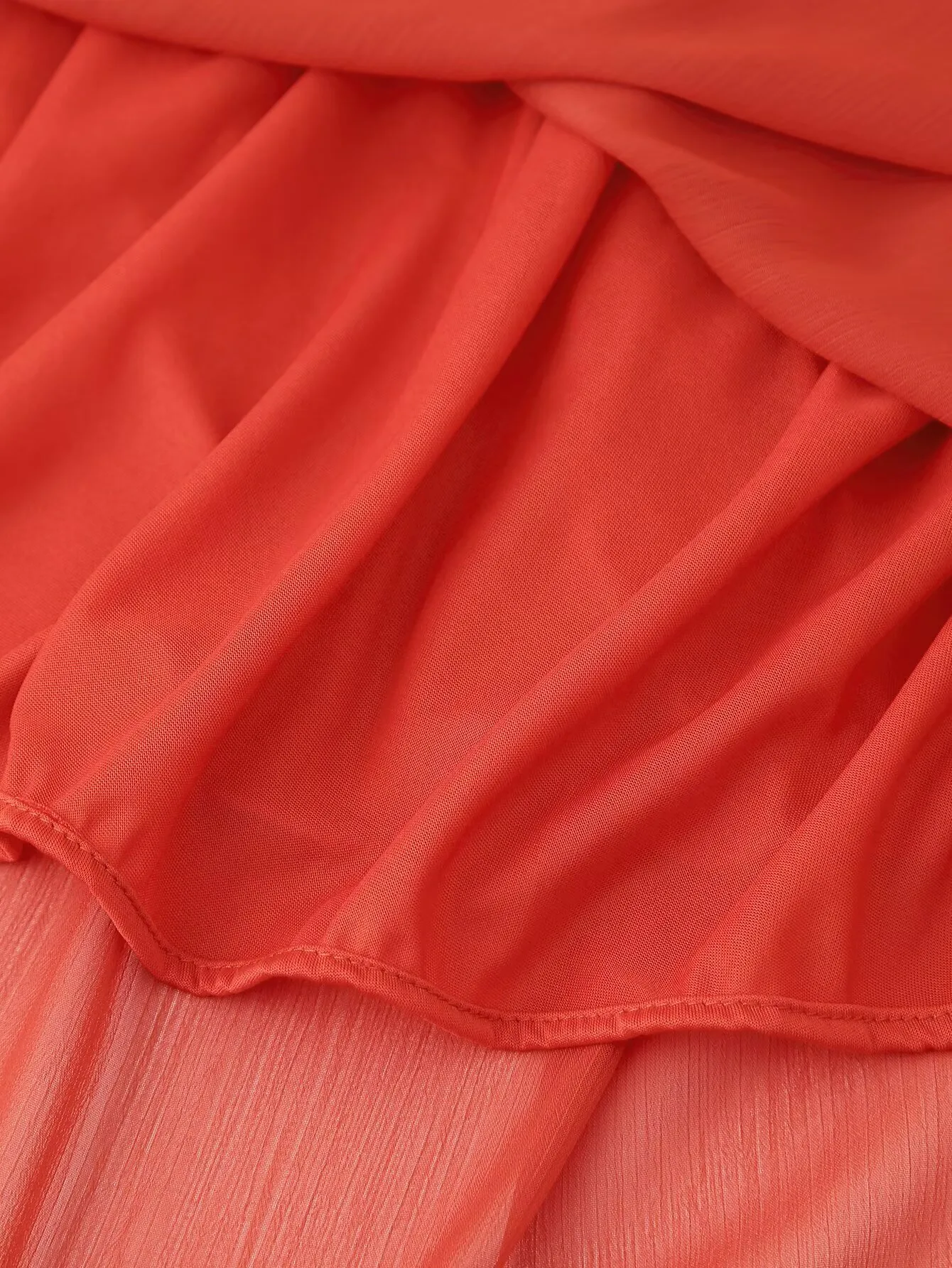 Women's Long Sleeve Bubble Pleated Dress Casual Comfortable Sleeveless Breathable Summer Dress Elegant Romantic Style Polyester Fabric Floor Length Dresses display picture 12
