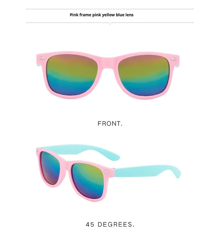 New Baby's Beige Nail Sunglasses Wholesale Color Sunglasses Children's Glasses Factory Men's And Women's Sunglasses display picture 12