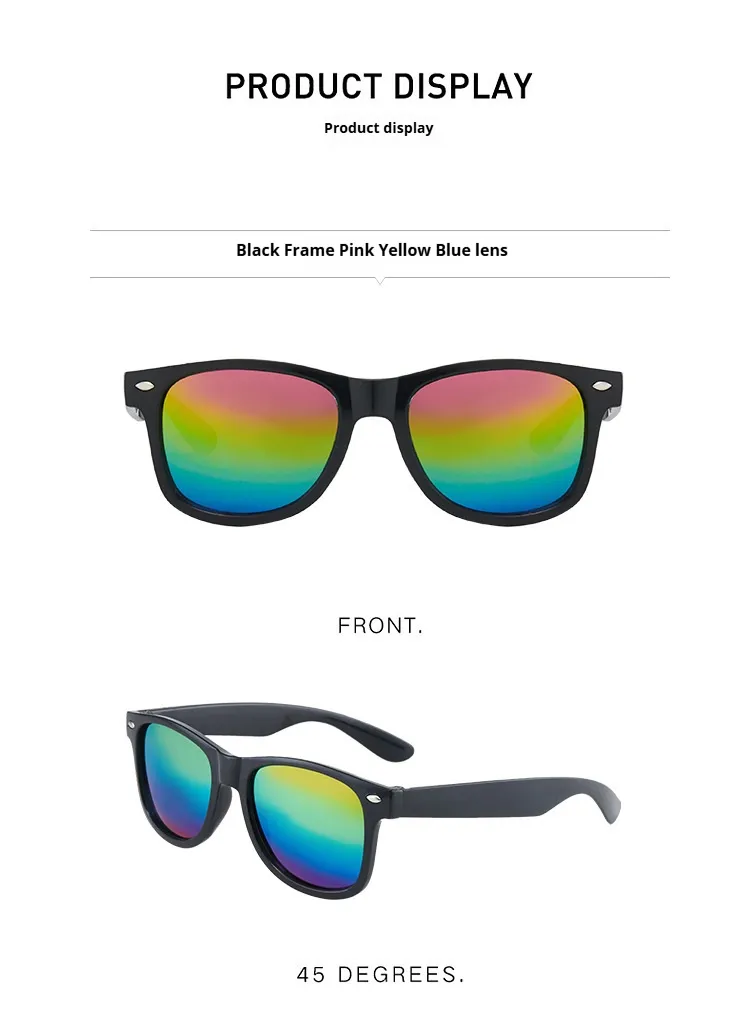 New Baby's Beige Nail Sunglasses Wholesale Color Sunglasses Children's Glasses Factory Men's And Women's Sunglasses display picture 3