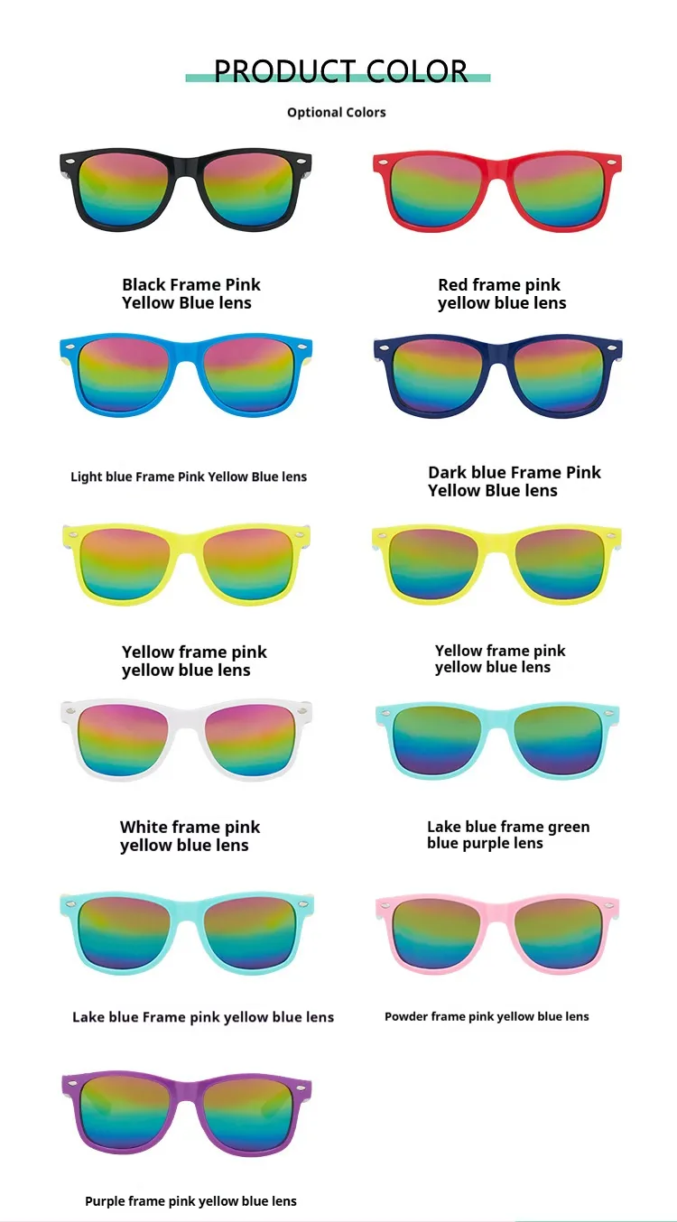 New Baby's Beige Nail Sunglasses Wholesale Color Sunglasses Children's Glasses Factory Men's And Women's Sunglasses display picture 2