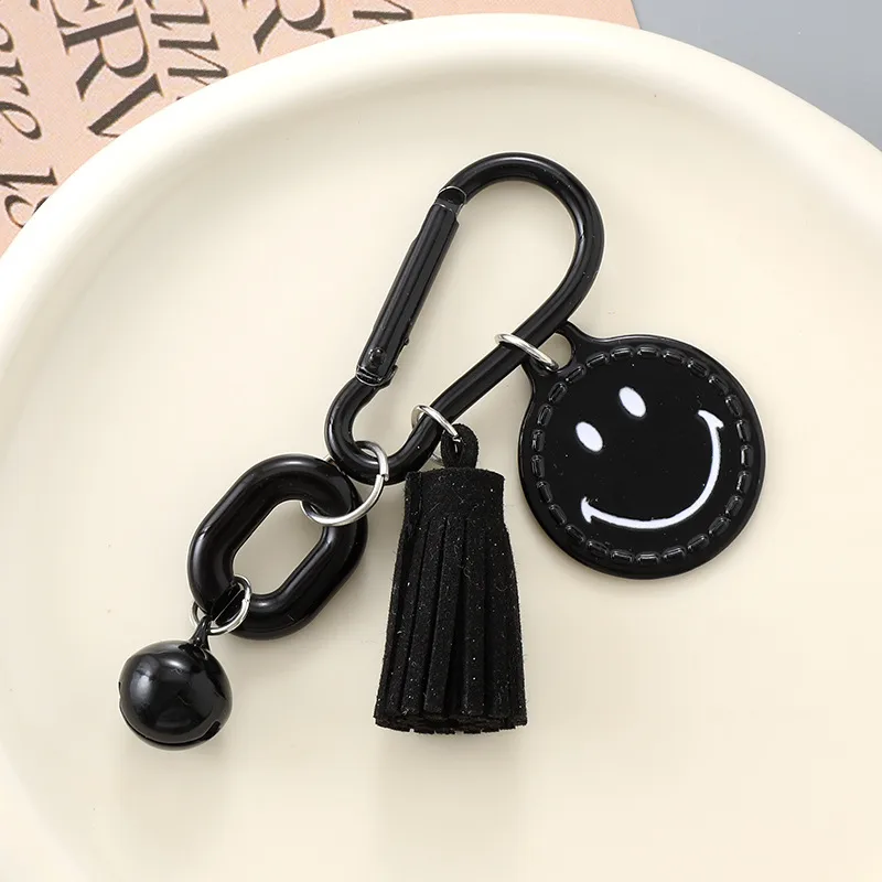 1 Piece Elegant Basic Lady Smiley Face Metal Unisex Bag Pendant Keychain display picture 9