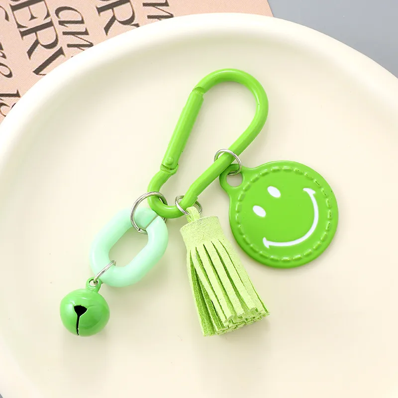1 Piece Elegant Basic Lady Smiley Face Metal Unisex Bag Pendant Keychain display picture 5