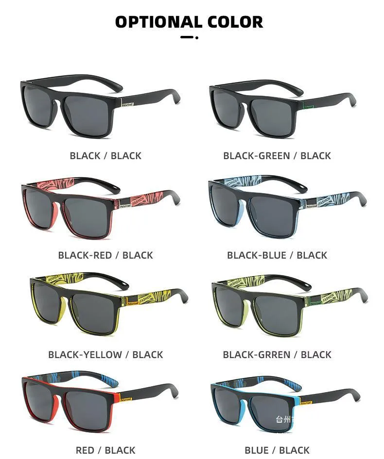 Outdoor Riding Polarized Elastic Paint Sunglasses Men's Retro Sports Sunglasses Men's UV Protection D731 display picture 2