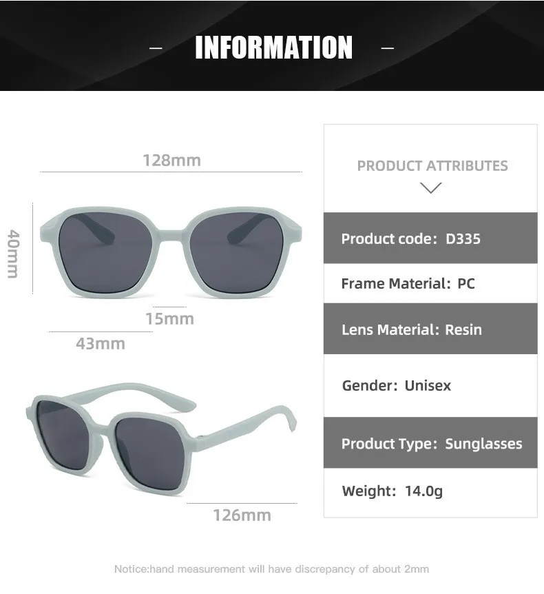 Candy Color Children's Sunglasses Cute Fashion Multi-color Box Children's Sunglasses Boys And Girls Photo Styling Glasses display picture 2