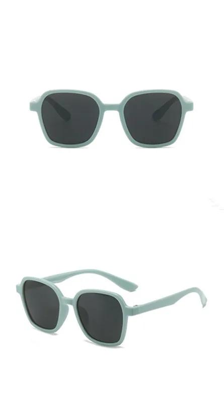 Candy Color Children's Sunglasses Cute Fashion Multi-color Box Children's Sunglasses Boys And Girls Photo Styling Glasses display picture 4
