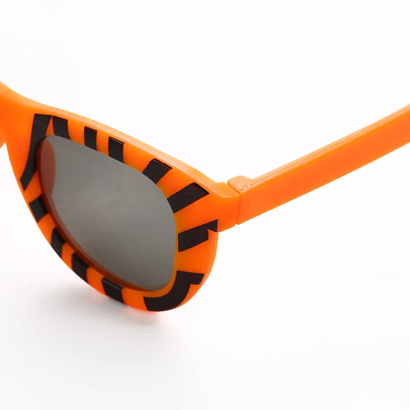 Creative New Style Children's Sunglasses Fashion Sunglasses Multi-color Boys And Girls Baby Animal Zebra Striped Leopard Print Glasses display picture 4
