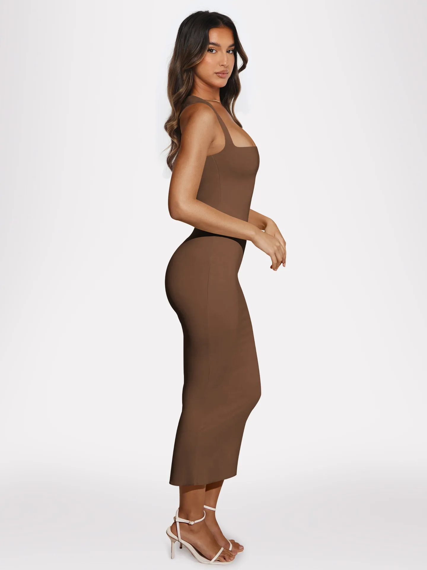 Women's Hip Skirt Women's   Hot Spring And Summer Split Slim Dress Solid Color Sexy Dress display picture 3