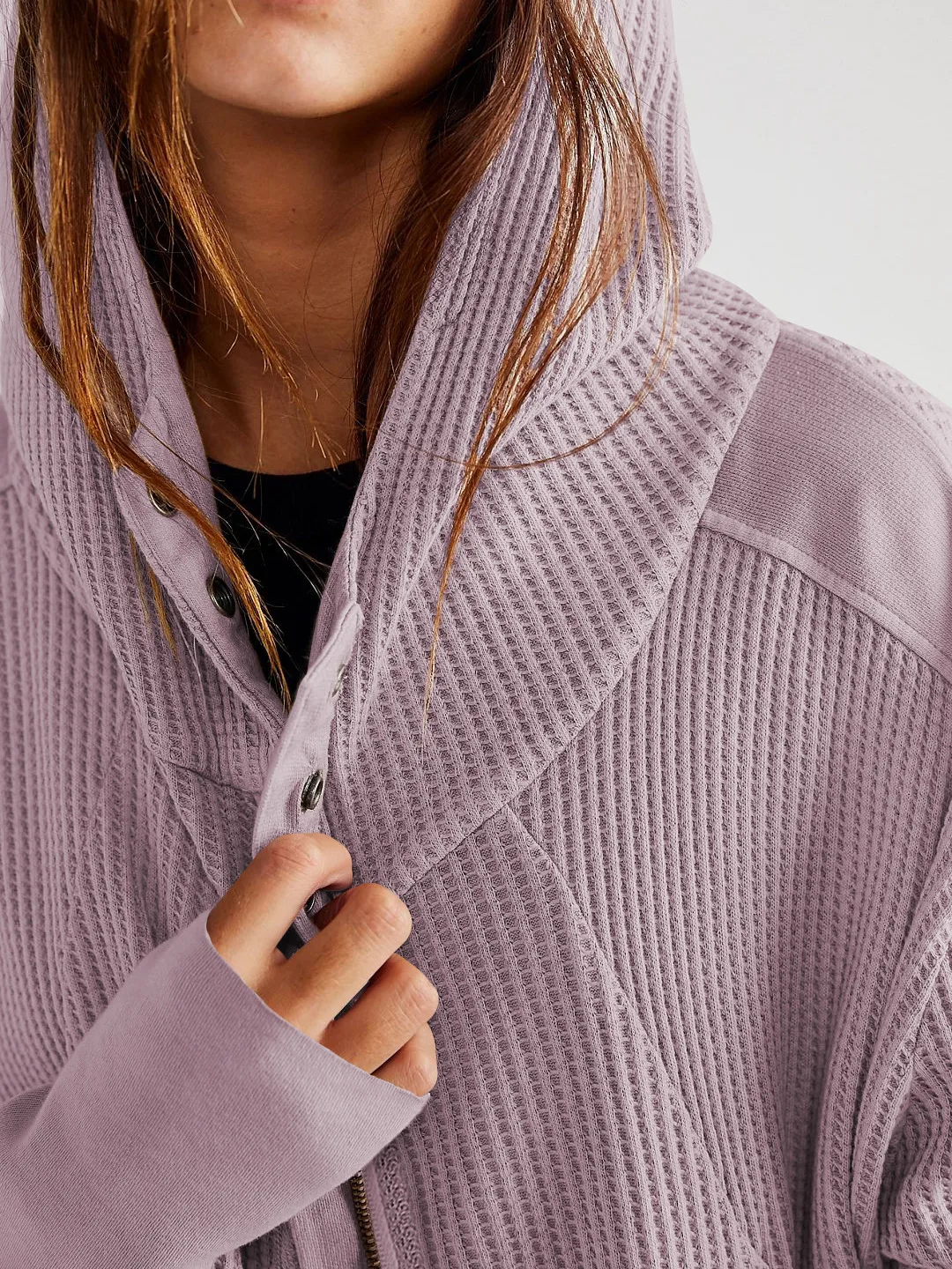 Explosions Sweater Zipper Button Long Sleeve Loose Casual Top Autumn And Winter Fashion Brand All-match Hoodie display picture 12