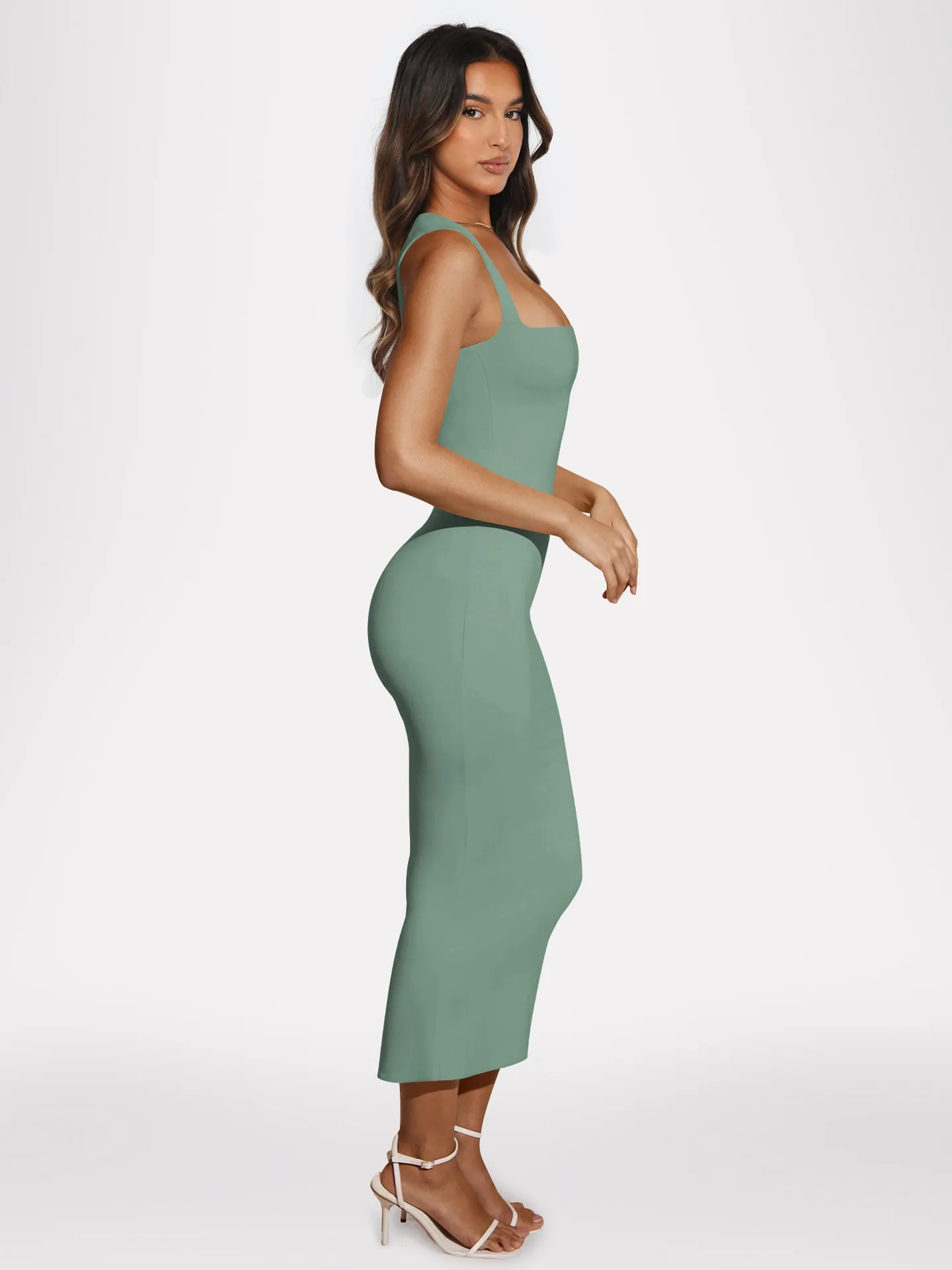 Women's Hip Skirt Women's   Hot Spring And Summer Split Slim Dress Solid Color Sexy Dress display picture 6