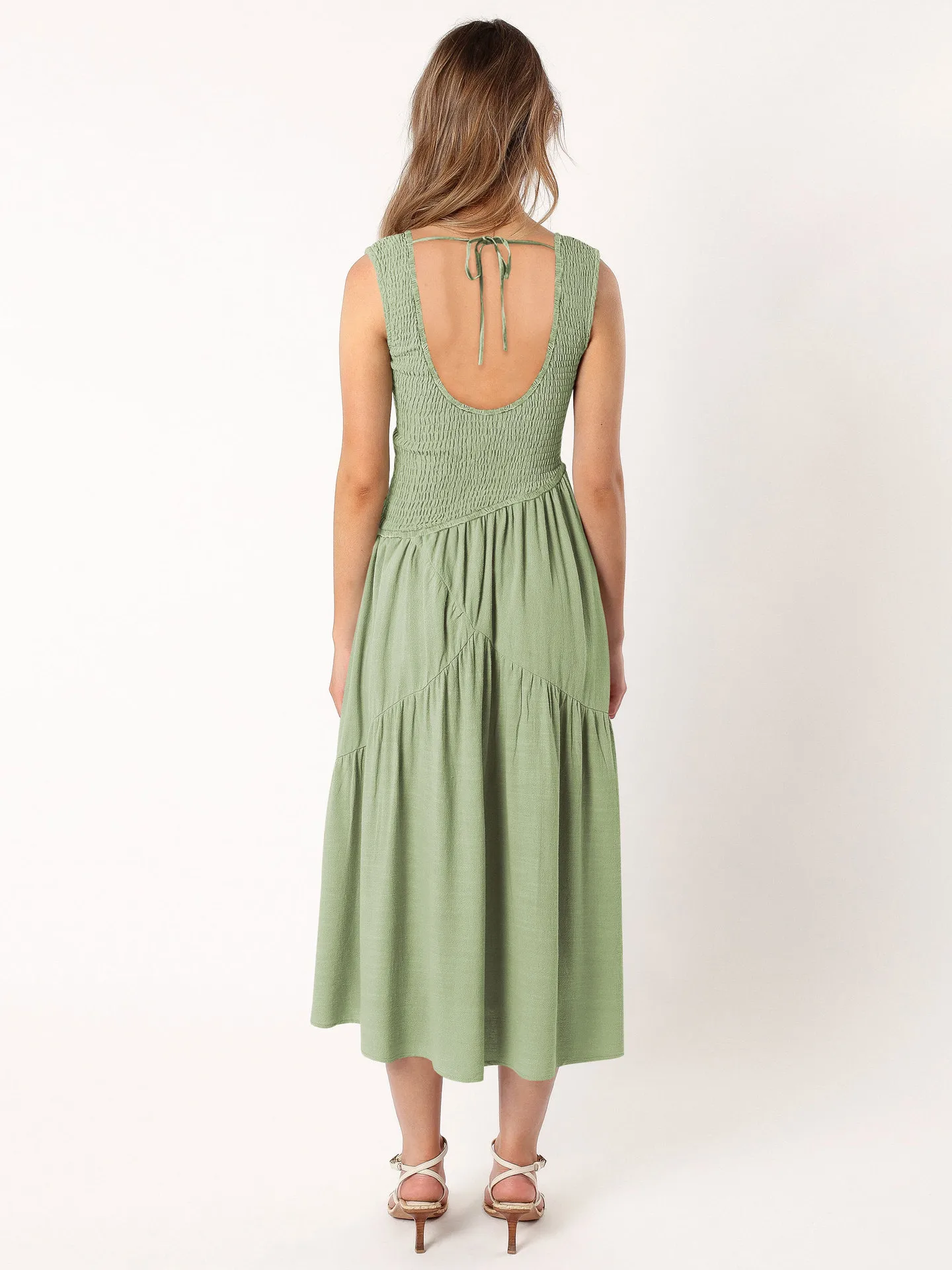Elegant Women's Clothing  New Sexy Backless U-neck Sleeveless French Dress Holiday Dress High Sense display picture 13