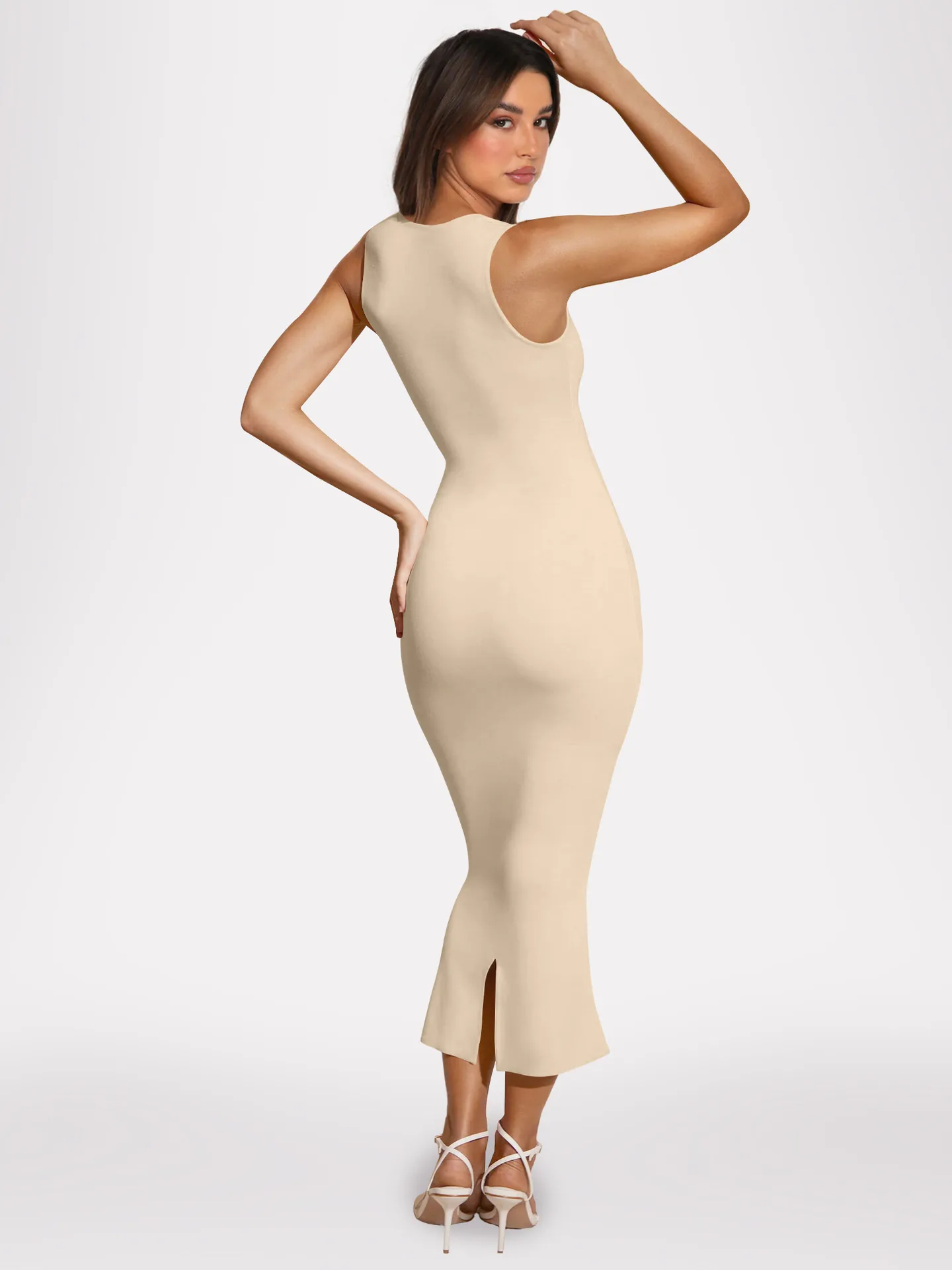 Women's Hip Skirt Women's   Hot Spring And Summer Split Slim Dress Solid Color Sexy Dress display picture 16