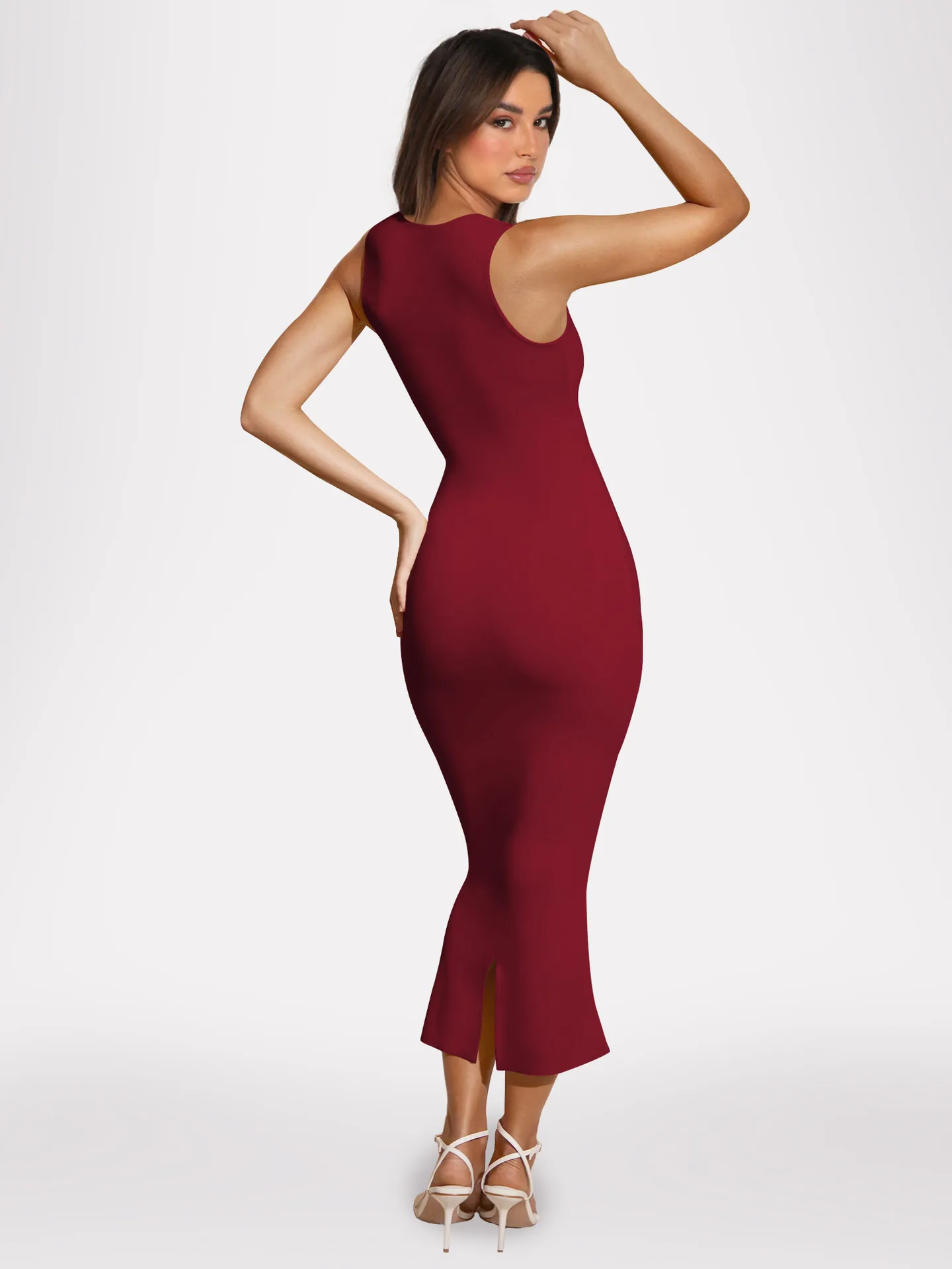 Women's Hip Skirt Women's   Hot Spring And Summer Split Slim Dress Solid Color Sexy Dress display picture 19