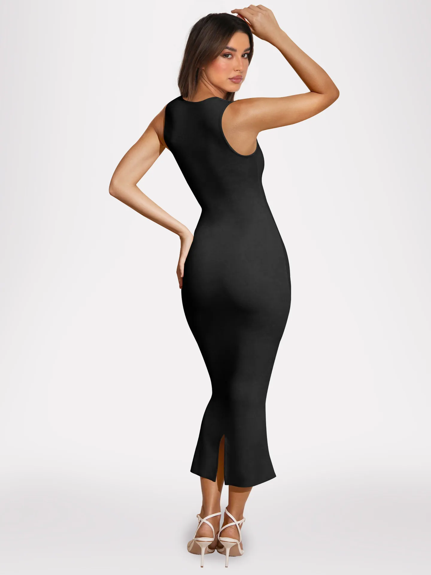 Women's Hip Skirt Women's   Hot Spring And Summer Split Slim Dress Solid Color Sexy Dress display picture 22