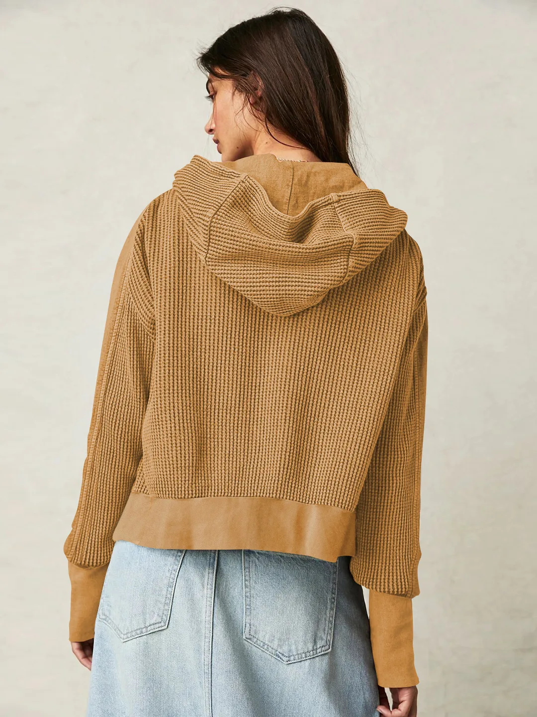 Explosions Sweater Zipper Button Long Sleeve Loose Casual Top Autumn And Winter Fashion Brand All-match Hoodie display picture 28