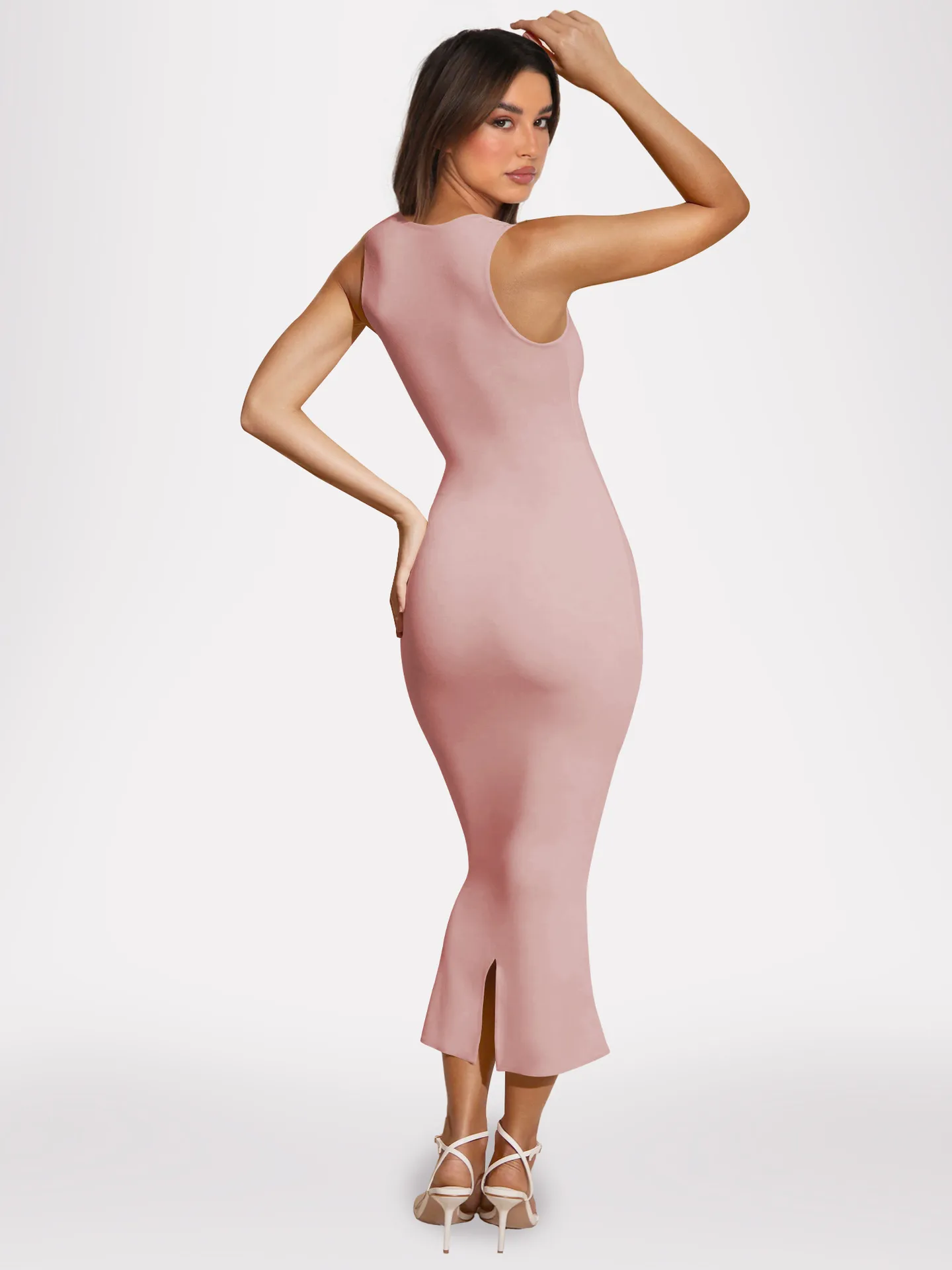 Women's Hip Skirt Women's   Hot Spring And Summer Split Slim Dress Solid Color Sexy Dress display picture 27