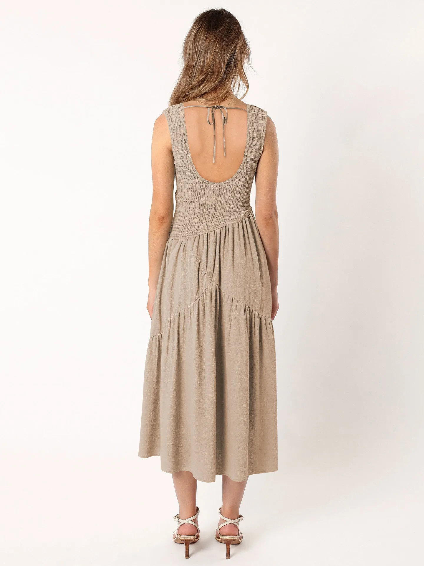 Elegant Women's Clothing  New Sexy Backless U-neck Sleeveless French Dress Holiday Dress High Sense display picture 31