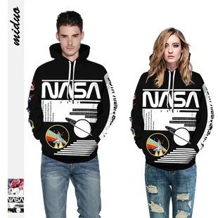 Explosions Halloween Blood Drops Digital Printing Hooded Sweater  Large Size Couple Jacket Hooded display picture 4