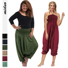 New Sports Yoga Pants High Waist Pocket Bloomers Summer  Explosion Wide Leg Casual Pants For Women display picture 3