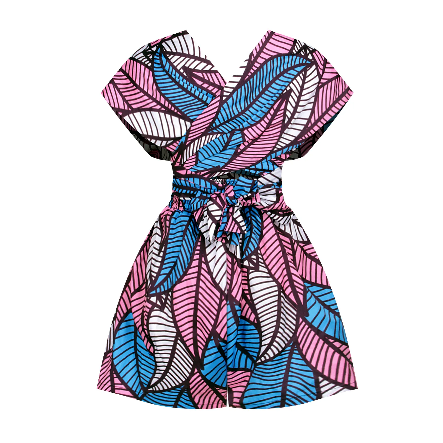 African Style Digital Printed DIY Multi-Wearing Siaman Shorts Indonesian Fashion Casual Loose Skirt Pants New Product display picture 4