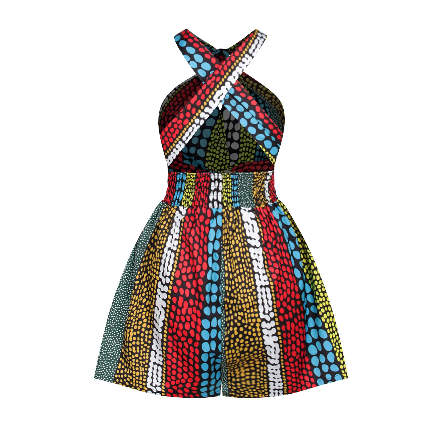 African Style Digital Printed DIY Multi-Wearing Siaman Shorts Indonesian Fashion Casual Loose Skirt Pants New Product display picture 15