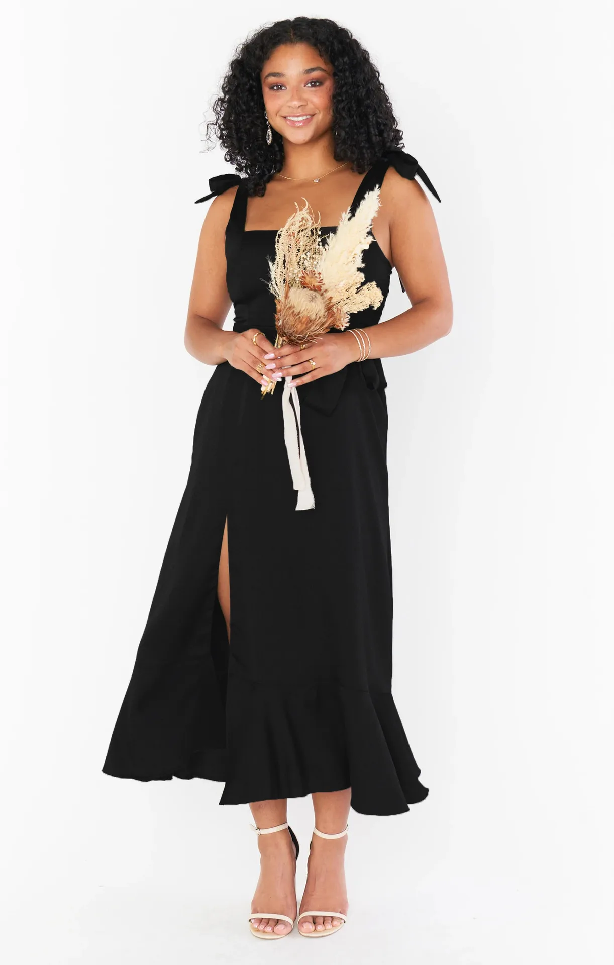 Summer New Fashion Women's Tape Strap Elegant French Style Elegant Dress Split Ruffled Skirt display picture 3