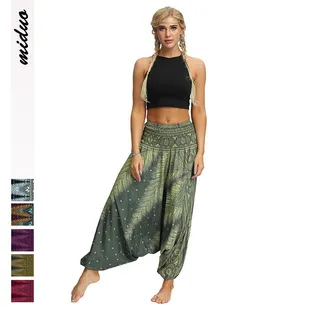 Factory Direct Sales Plain Fashion  Summer New Women's Clothing Fashion Casual Pleated Wide Leg Trousers Loose Pants display picture 3
