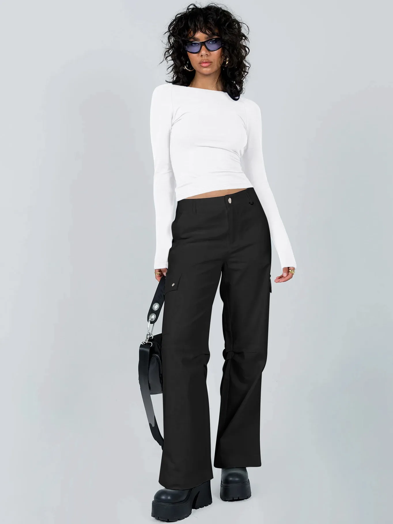 High-end Women's Clothing New  Sexy Spice Backless Base T-Shirt Long-sleeved Slim-fit Y2K Top For Outer Wear display picture 5