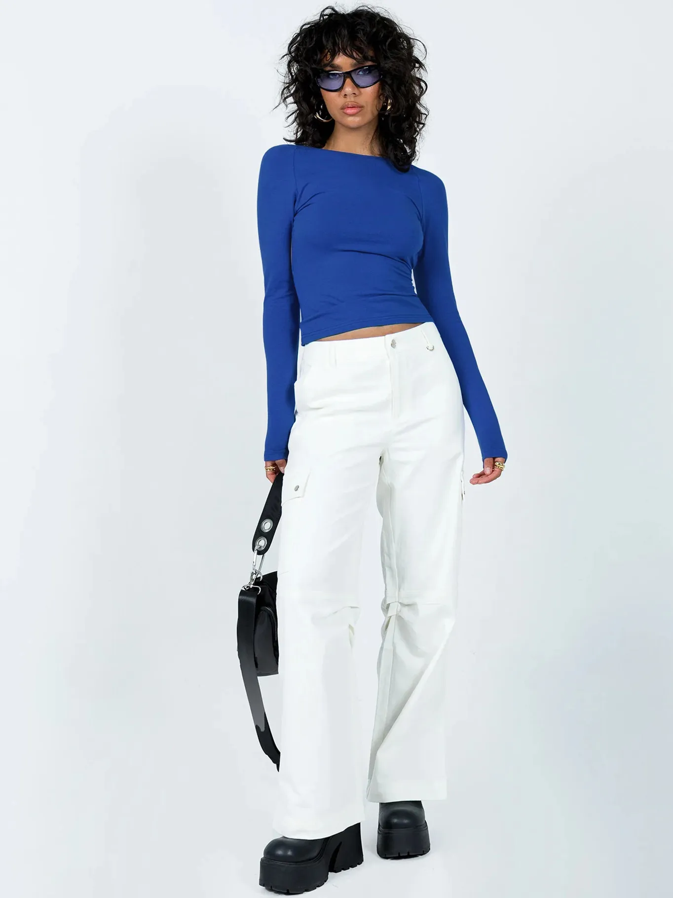 High-end Women's Clothing New  Sexy Spice Backless Base T-Shirt Long-sleeved Slim-fit Y2K Top For Outer Wear display picture 11