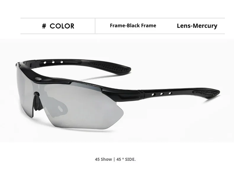 Outdoor Sports Sunglasses Trendy Sunglasses With Sunglasses Female Male Aviator Riding Glasses Wholesale 0089 display picture 8