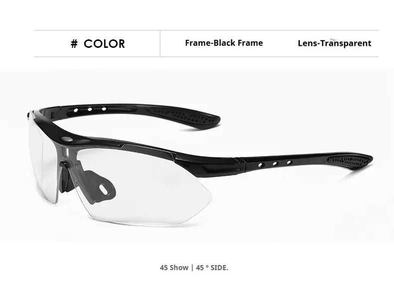 Outdoor Sports Sunglasses Trendy Sunglasses With Sunglasses Female Male Aviator Riding Glasses Wholesale 0089 display picture 7