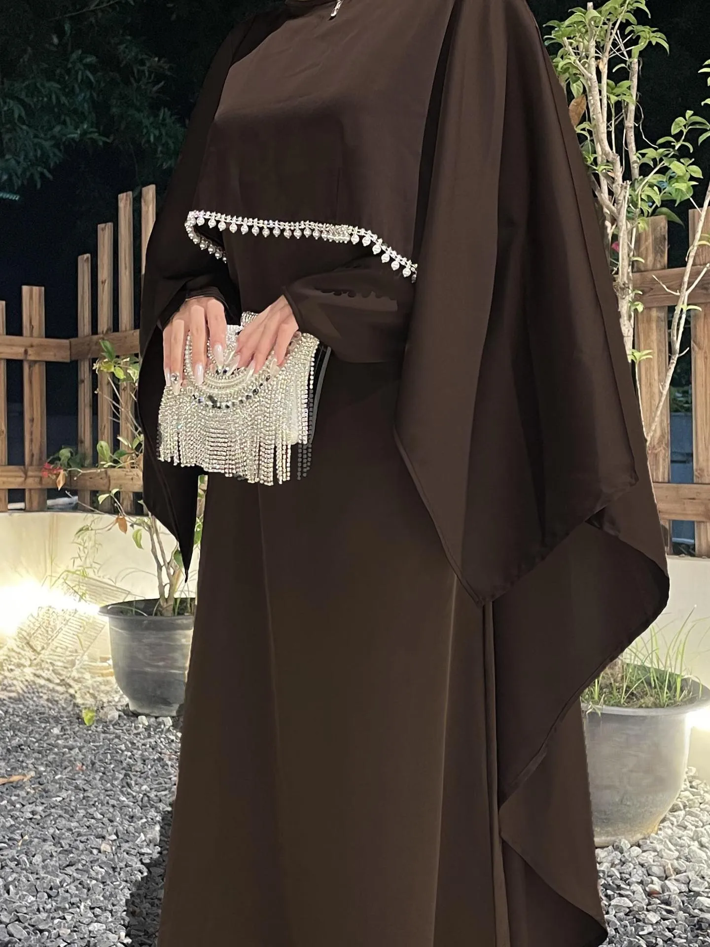 Trade Elegant Simple Women's Cloak Sadie Dress Robe Abaya display picture 9